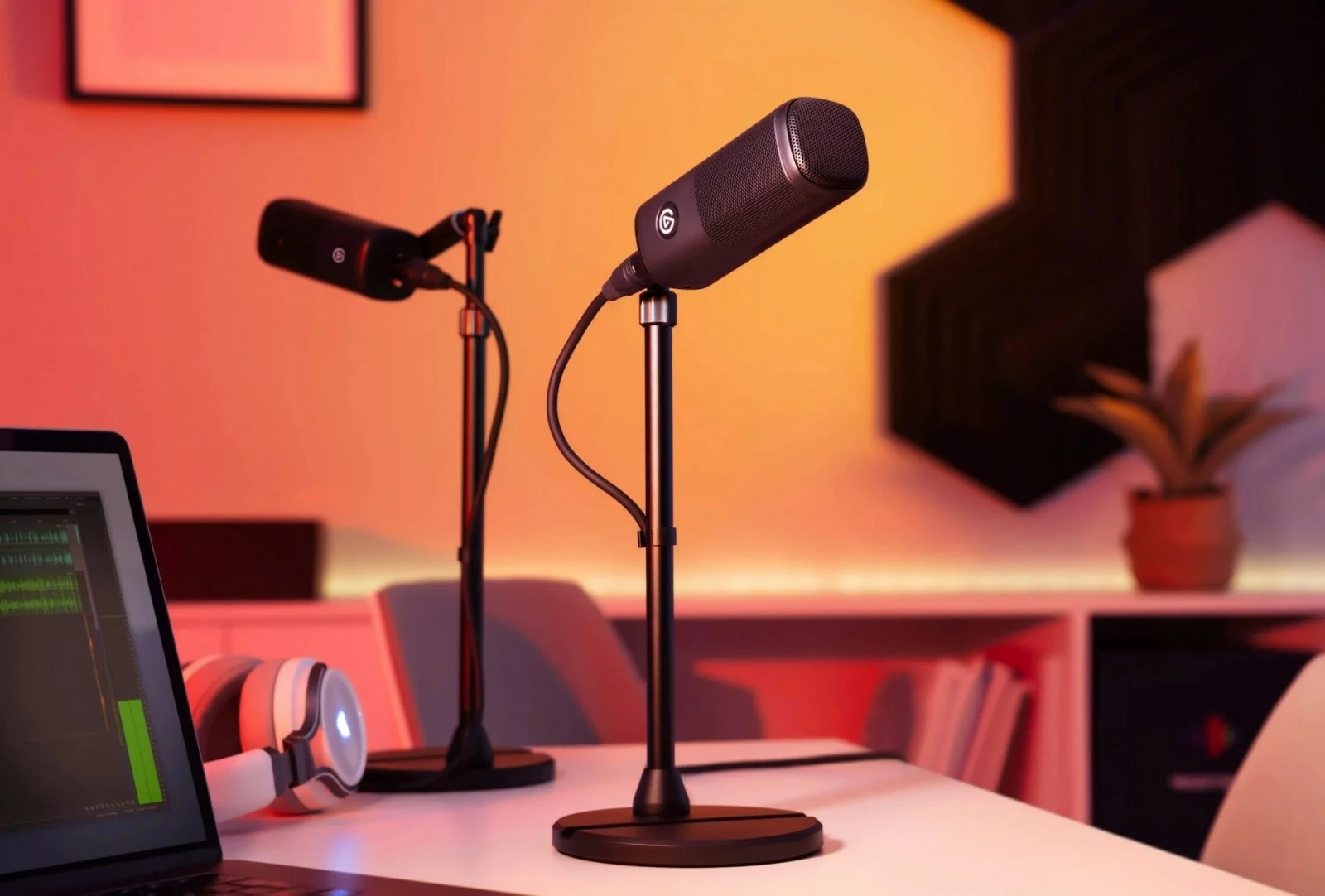 Dinamični mikrofon ELGATO Wave DX, XLR, črn