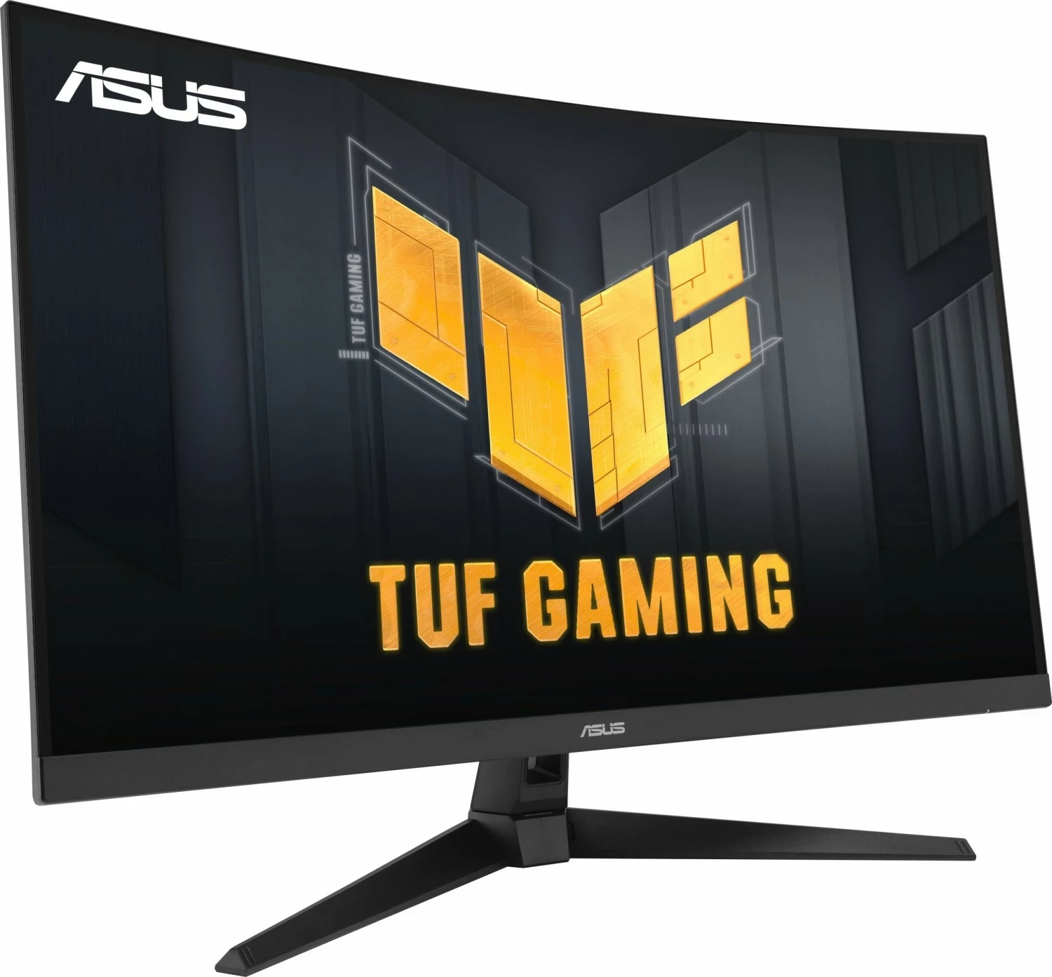 Za igralce ukrivljen monitor 31,5'' QHD 180Hz HDR, ASUS TUF Gaming VG32WQ3B, črn