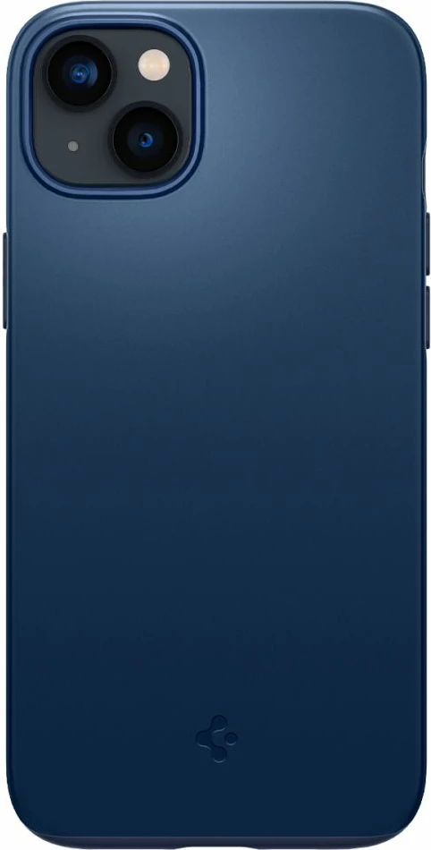 Ovitek za telefon, ultra tanek Thin Fit, 1,55 mm, TPU+PC, modre barve, Spigen za iPhone 14 Plus