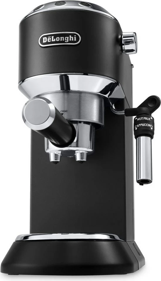 Polavtomatski aparat za espresso De'Longhi Dedica Style EC 685.BK, srebrn