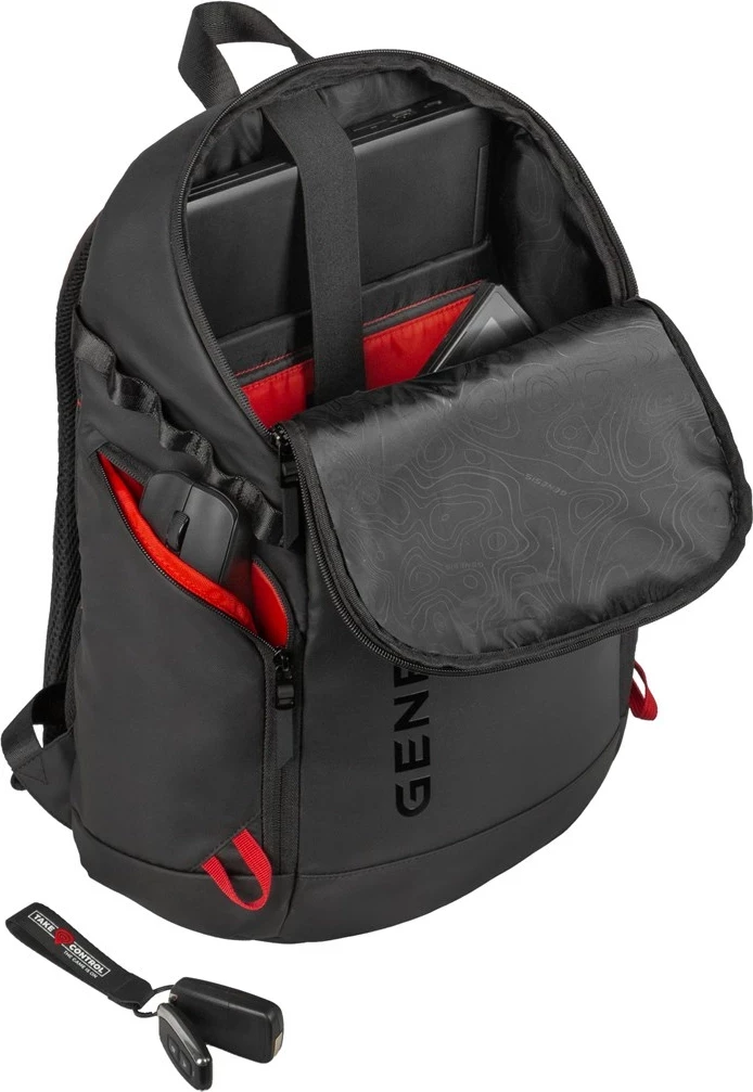 Nahrbtnik GENESIS Pallad 420, 15,6", poliester, črn
