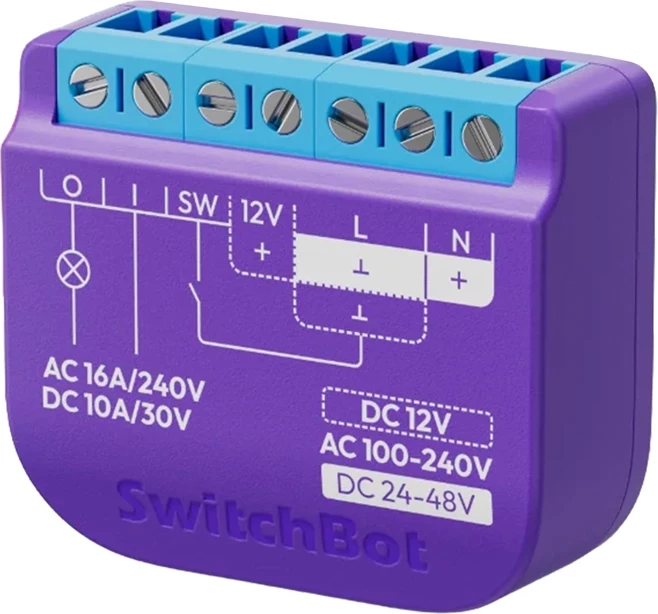Pametni krmilnik za garažna vrata SwitchBot W5502330, Matter, Bluetooth, Wi‑Fi