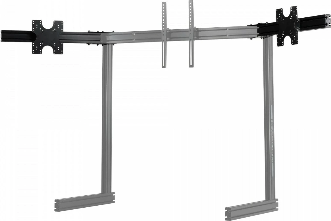 Nosilec za 3 monitorje Next Level Racing NLR-E039, aluminij, črn