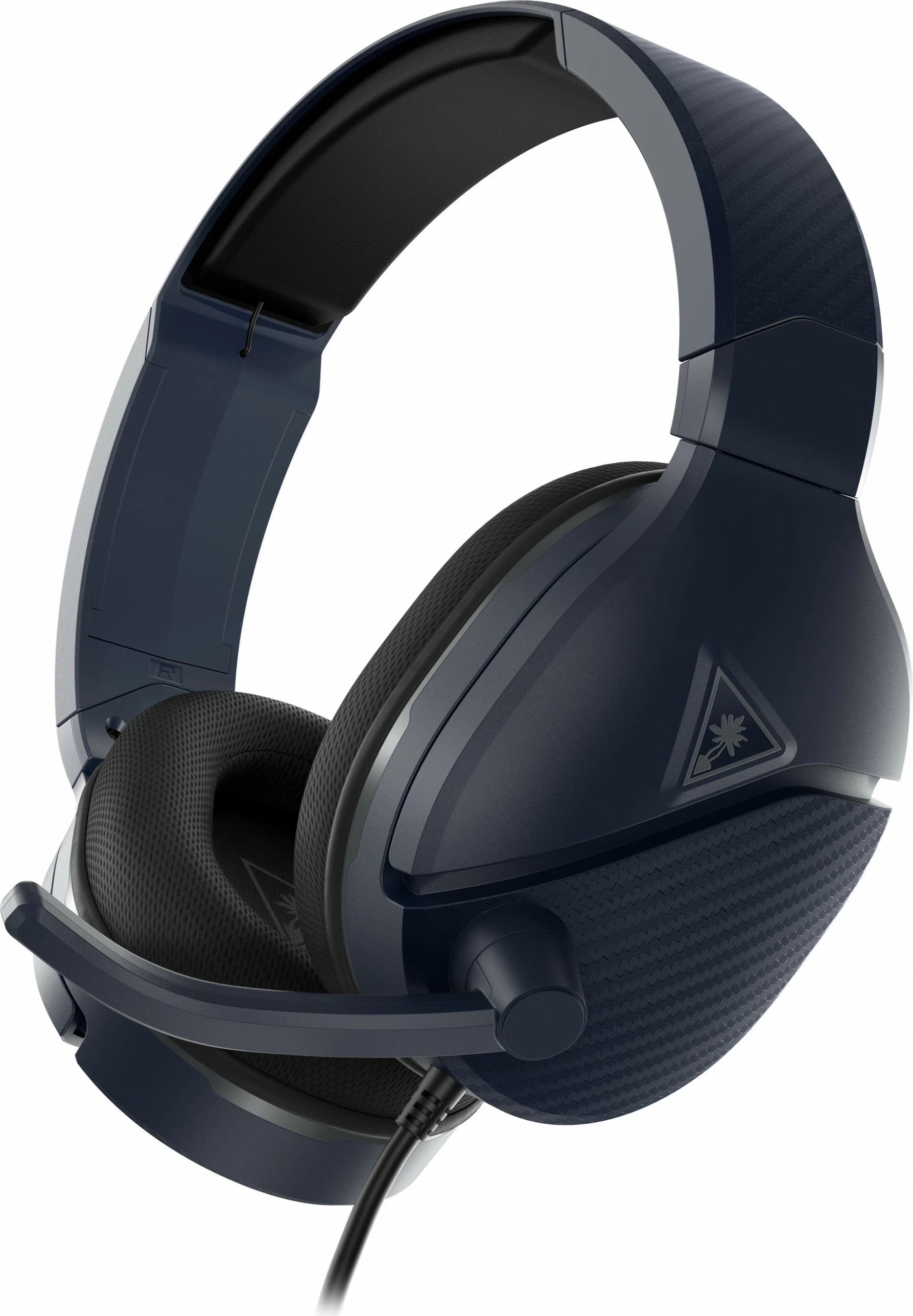 Gaming slušalke Turtle Beach Recon 200 Gen 2, s kablom, bass boost, mikrofon flip-to-mute, črne/mornarsko modre