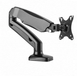 Namizni nosilec za monitor, 27" ART L-15GD, kovina, črn