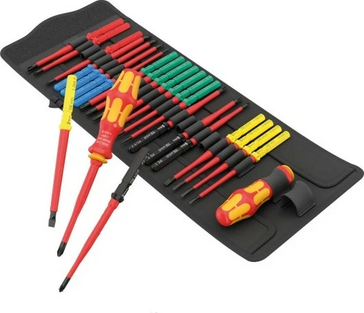 Set orodij, 26 kosov, nosljiva škatla, črn Wera 05006617001