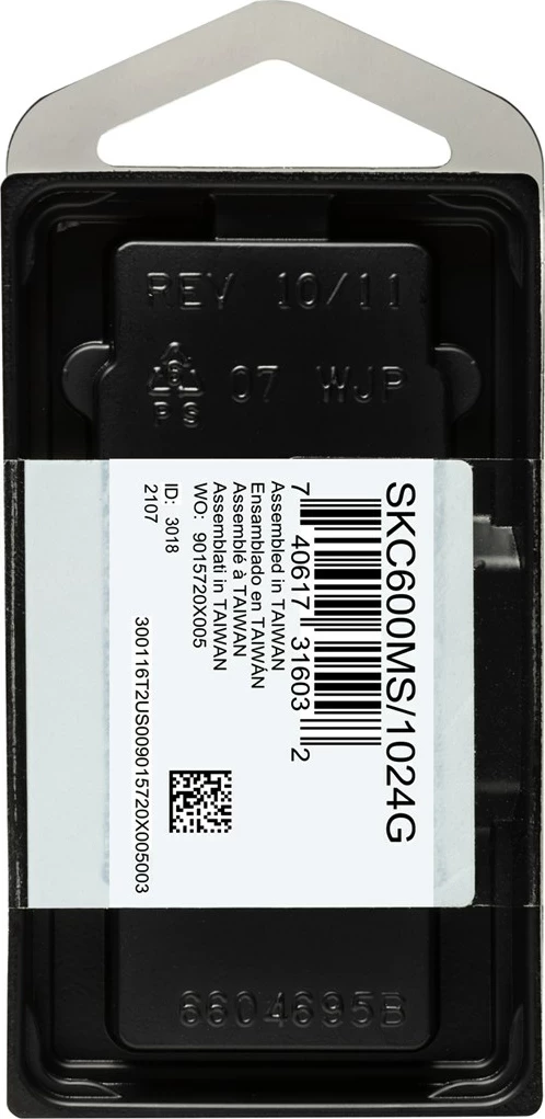 SSD 1024GB mSATA, Kingston KC600