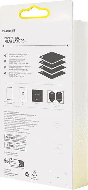 Zaščitno kaljeno steklo Baseus za Redmi K60/K60 Pro, prozorno