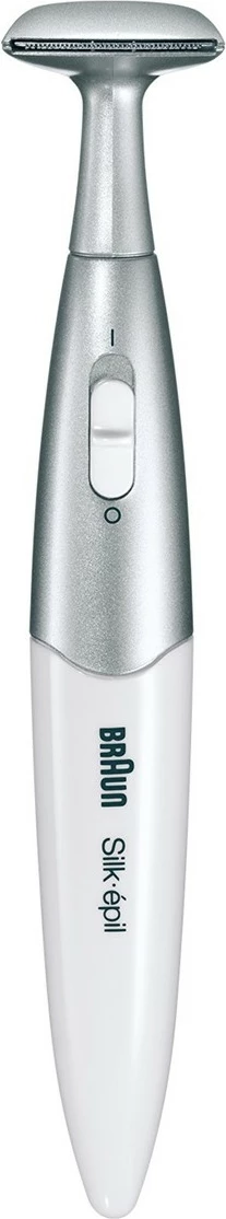 Precizni trimer za telo in obraz Braun Silk‑pil 3w1 FG 1100, srebrno/bele