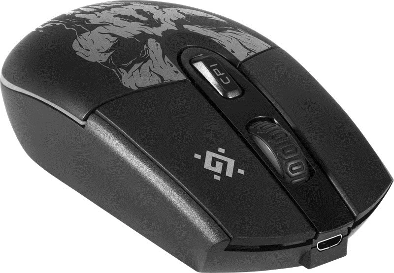 Igralni brezžični optični miš, Defender Beta GM-707L, 1600 DPI