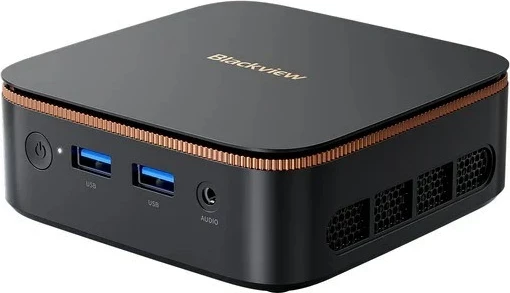 Kompakten mini PC Blackview MP20 N150, 16 GB RAM, 512 GB SSD, Windows 11 Pro, črn