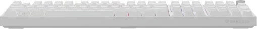 Mekanična tipkovnica Genesis Thor 404, Outemu Peach Silent, RGB, full-size, bela