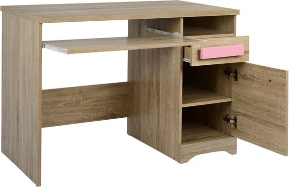 Pisalna miza za igralnico Sonama-roza ročaji FH11154.02 110X55X76.5