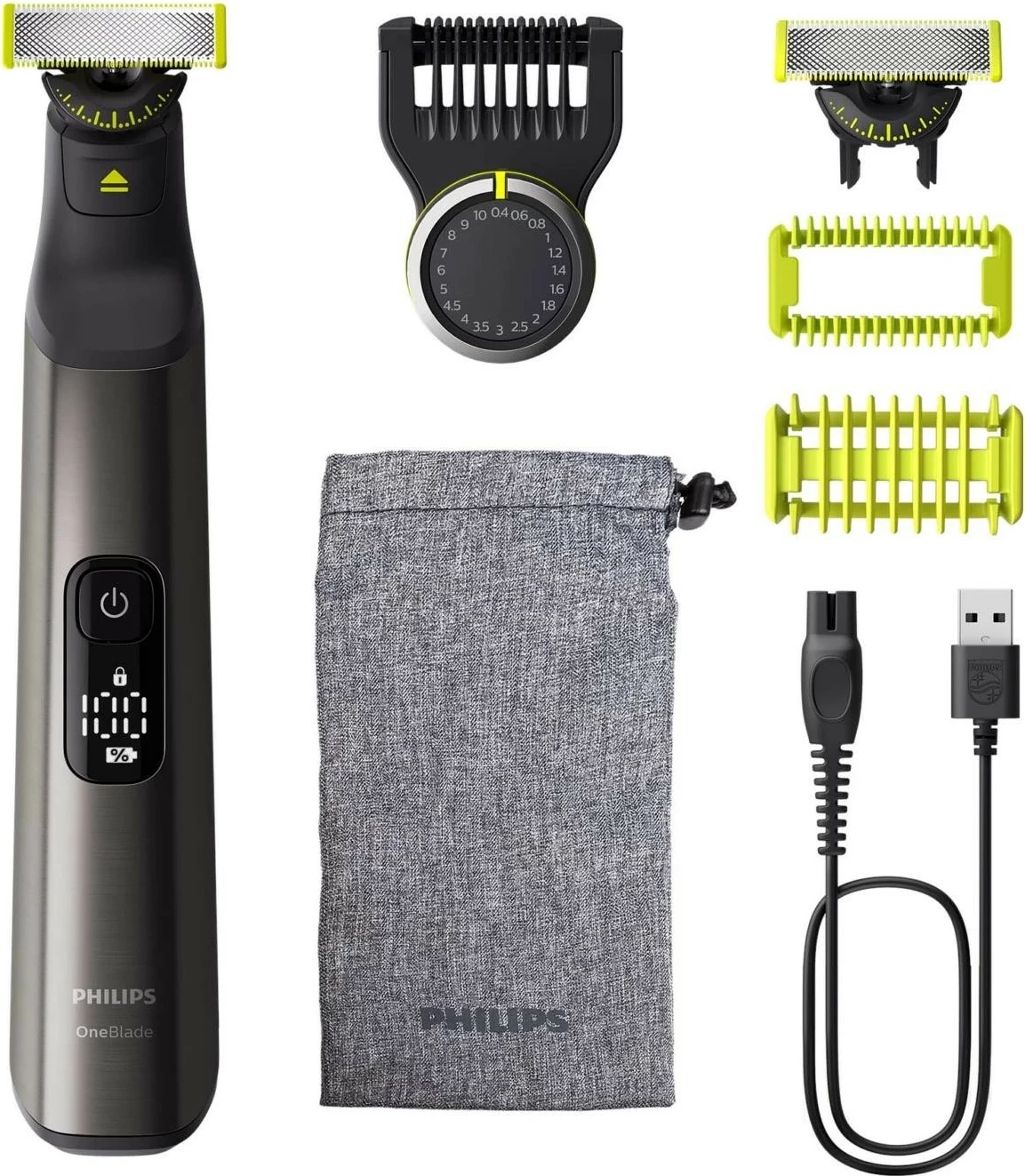 Brivnik Philips OneBlade Pro 360 QP6552/15, siv