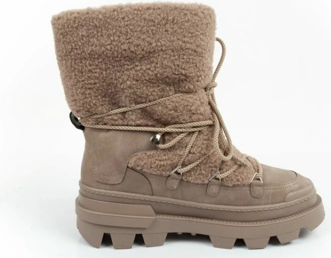 Čizme za ženske Lee Cooper, krem