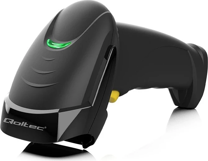 Sesalnik črtne kode Qoltec 50853, 1D | 2D, črn