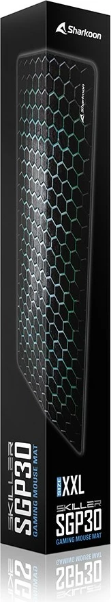 Velik XXL podloga za miško, SHARKOON SKILLER SGP30, črno-zelena