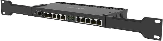 Usmerjevalnik MikroTik RB4011IGS+RM, Gigabit Ethernet, črn