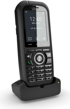 DECT telefon M80, LCD, Bluetooth, črn Snom