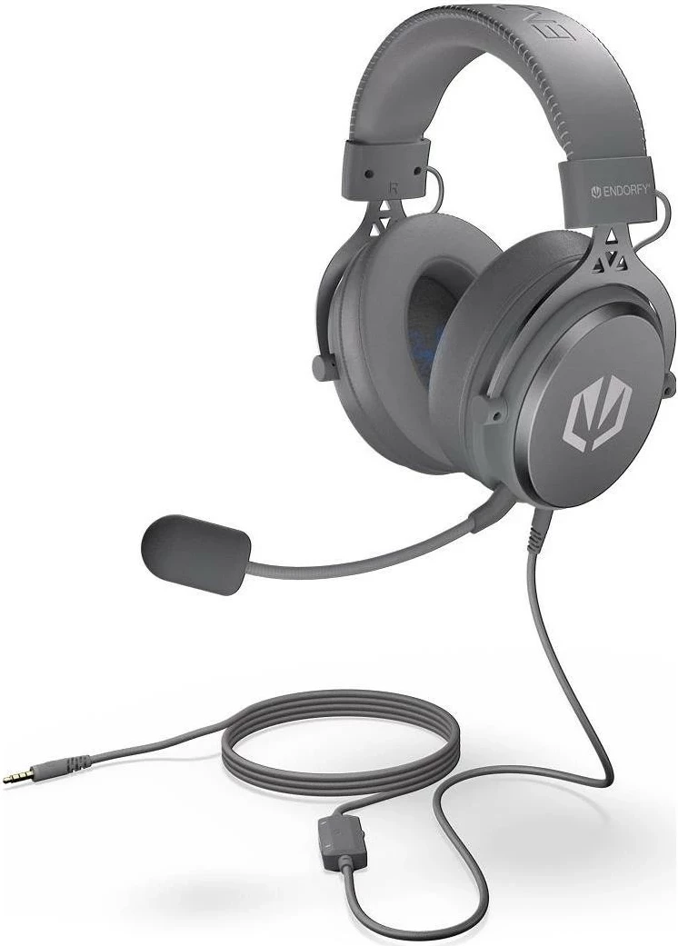 Gaming slušalke Endorfy VIRO Plus, 7.1, USB + jack, siva