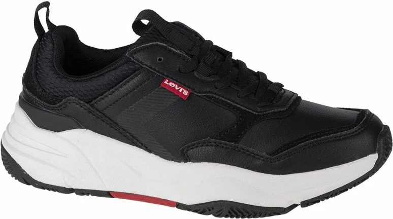 Nizke čevlje Levi's za ženske, črne