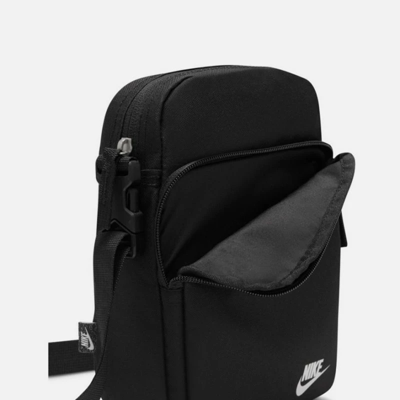 Crossbody torbica Nike Heritage za moške in ženske, črna