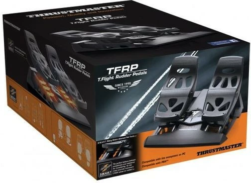 Pedala za letenje Thrustmaster T.Flight, za PC/PS4, črne