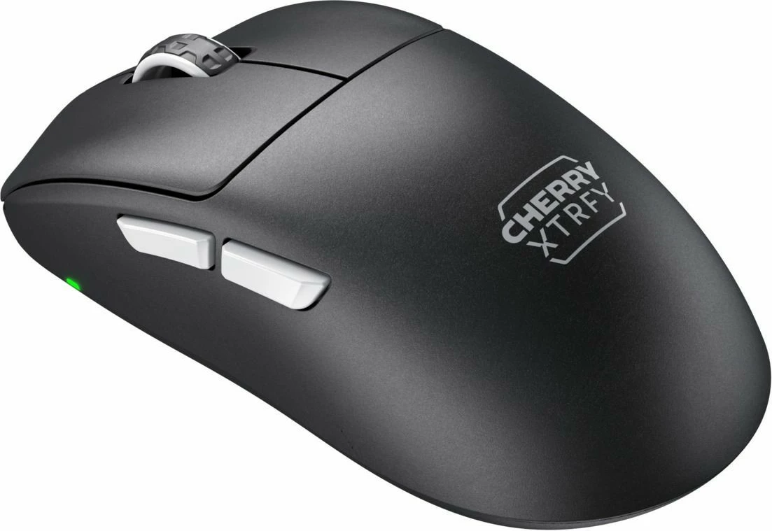 Gaming brezžični miš XTRFY M68 Pro CHERRY, 26000 DPI, črna, srebrna