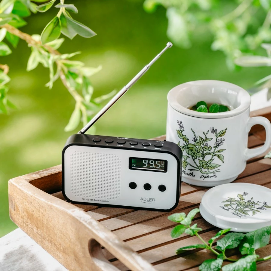 Digitalni radio Adler AD1907 PLL, bel