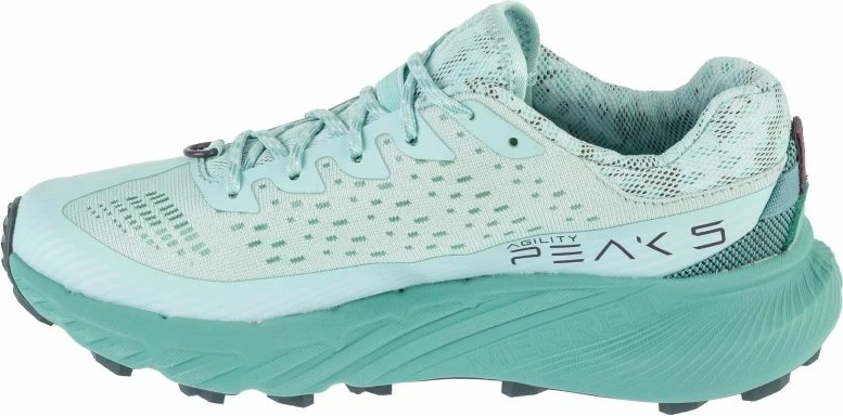 Tekmovalne tekaške atlete, Merrell Agility Peak 5, ženske, zelene