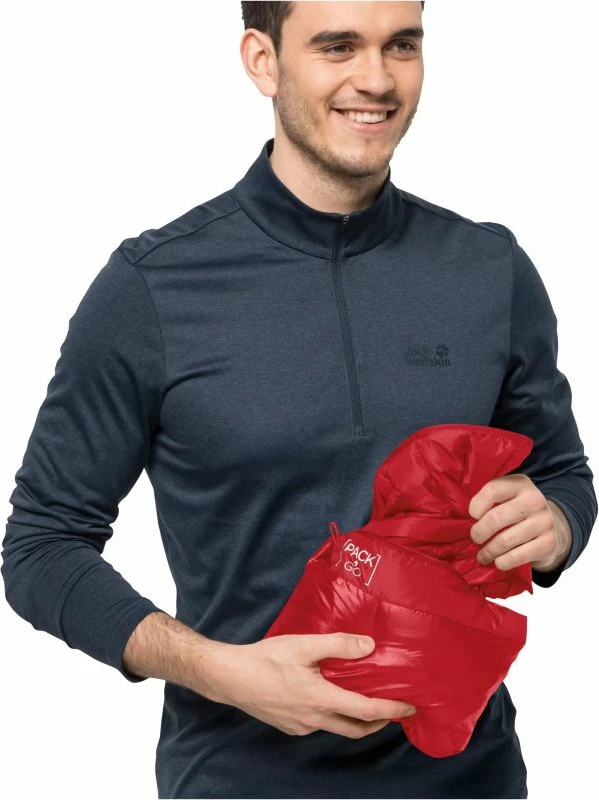 Telovnik za moške Jack Wolfskin, rdeč