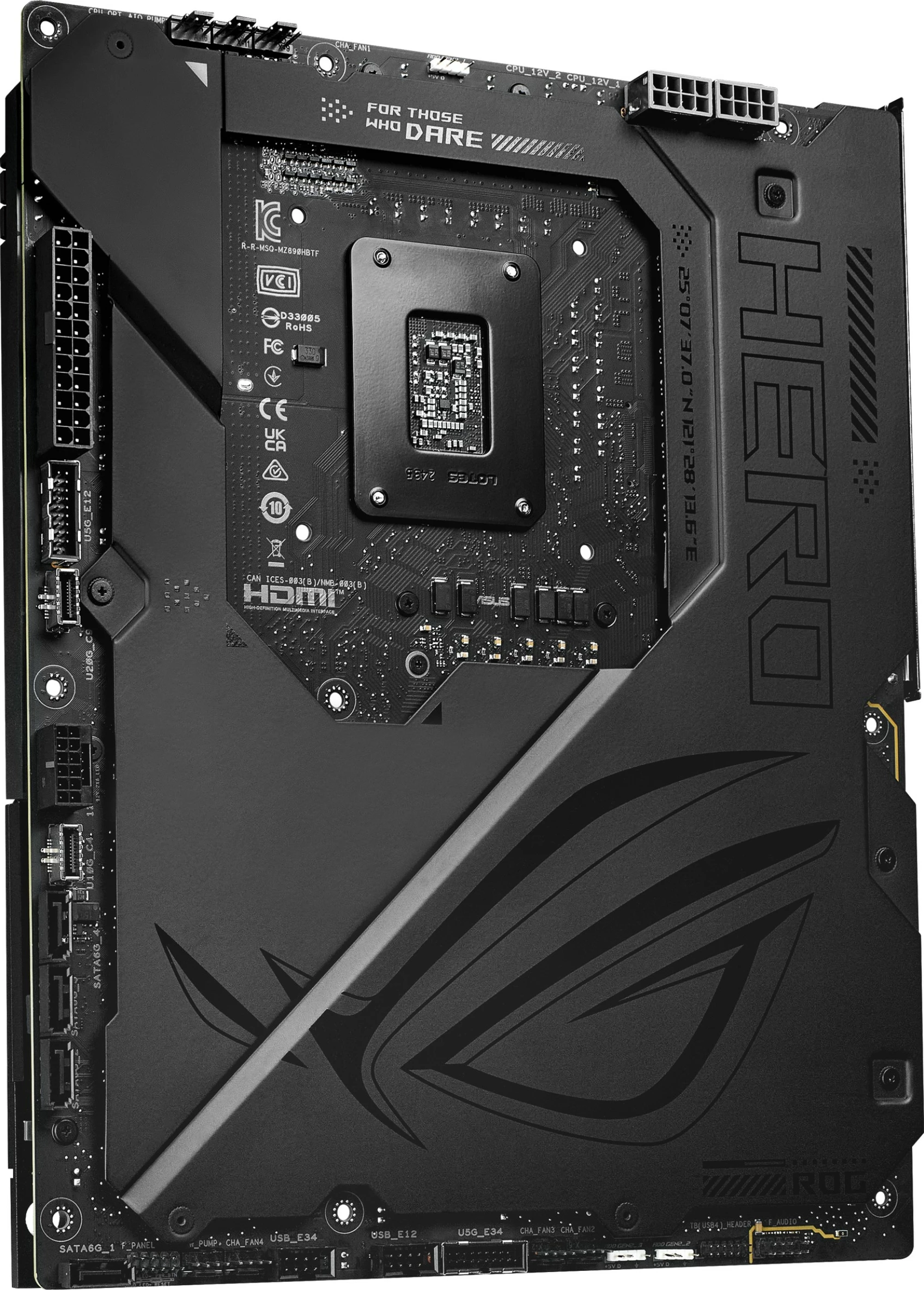 Matična plošča ASUS ROG MAXIMUS Z890 HERO BTF, Intel, LGA 1851, DDR5, 256 GB