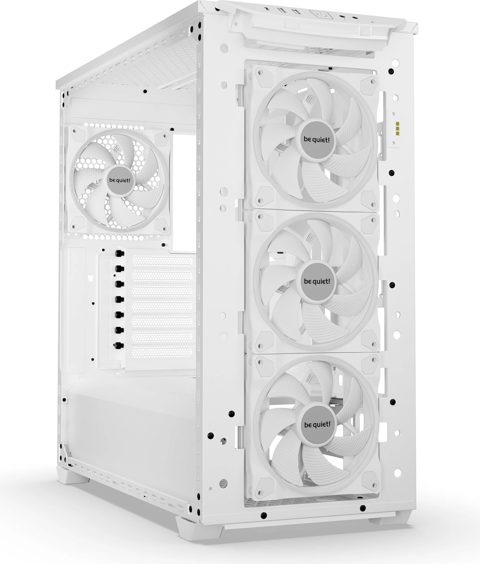 Ohišje Shadow Base 800 FX White be quiet!, Midi Tower, ATX, EATX, micro ATX, Mini-ITX, belo