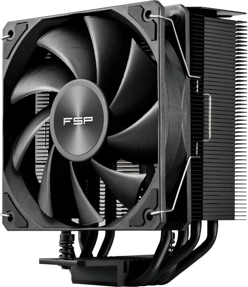 Hladilnik CPU za AMD AM5/AM4 in Intel 1851/1700/1200 FSP NP5-B, črn