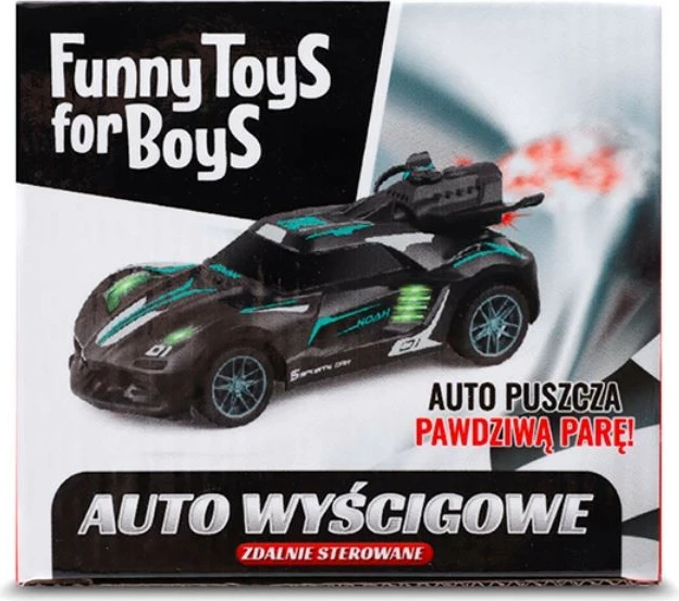 Dirkalni avtomobil na daljinsko upravljanje Artyk TFB, 1:18, črn