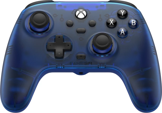 Igralni krmilnik z žico GameSir T7, za Xbox, PC, moder