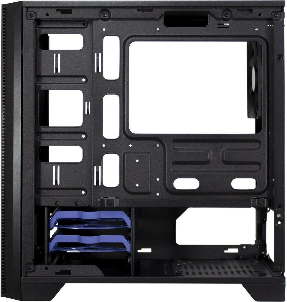 Micro Tower ohišje Inter-Tech H-606, PC, 15 cm x 32 cm, črno