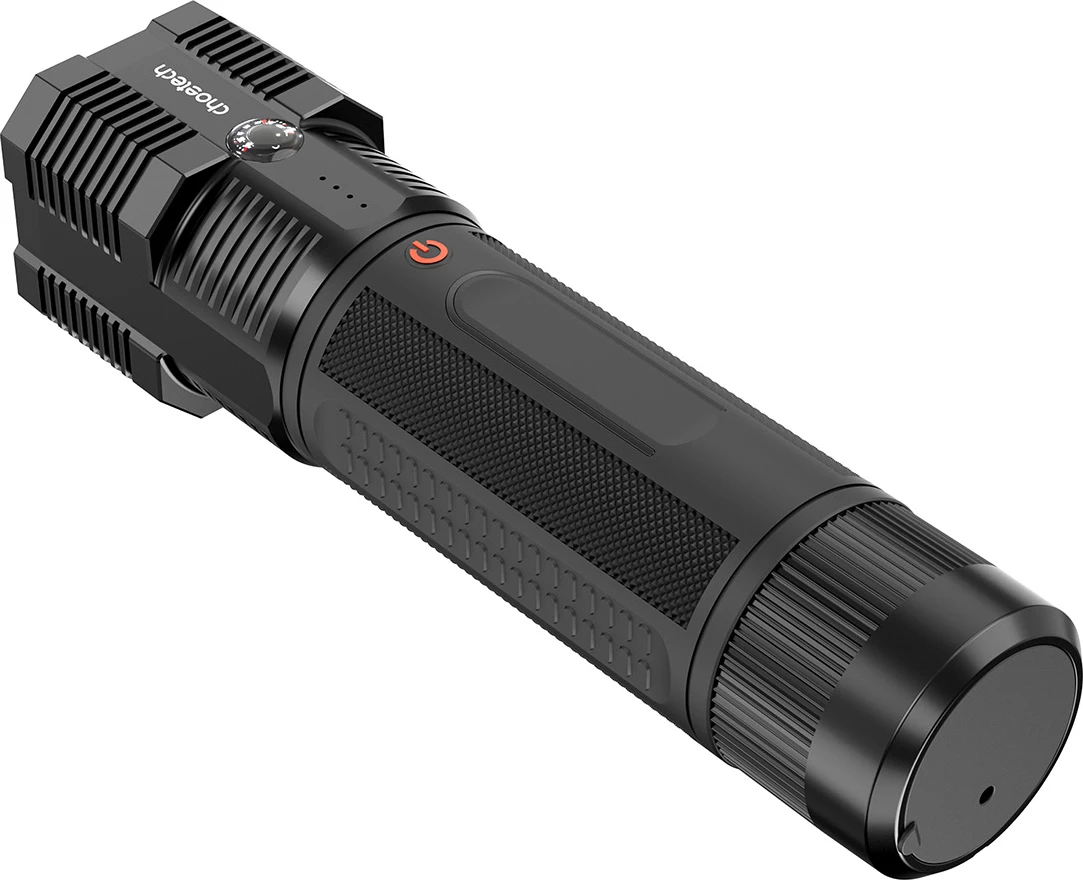 Startni pomoč Choetech TC0016, powerbank 8000 mAh, LED ročna svetilka, črn