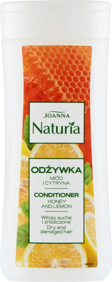 Balzam za suhe in poškodovane lase za ženske Joanna Naturia, med in limona, 200 g