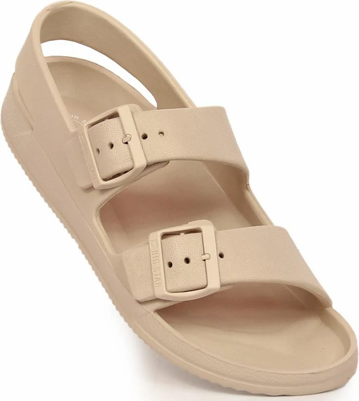 Sandali iz sintetičnega materiala, Big Star LL274746 INT1836C, bež