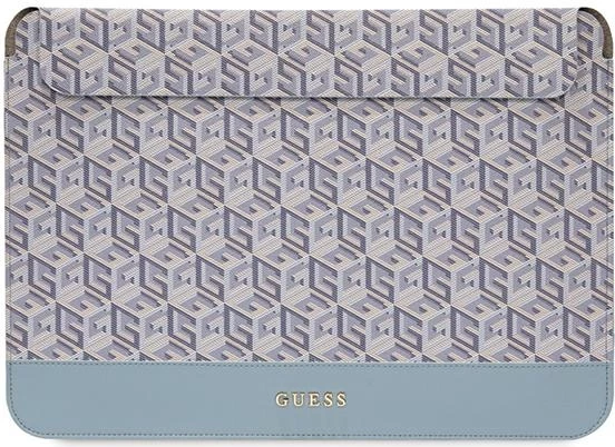 Zaščitni ovoj za prenosnik Guess GCube Stripe, 14", modra
