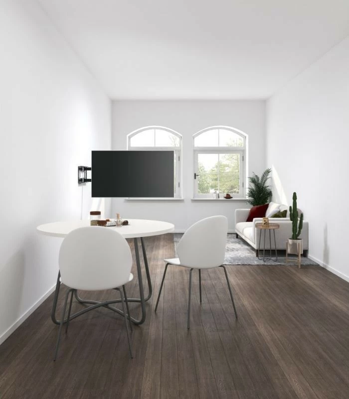 Stenski nosilec za televizor Techly 362169, 43-80 inč, vrtljiv, 50 kg, črn