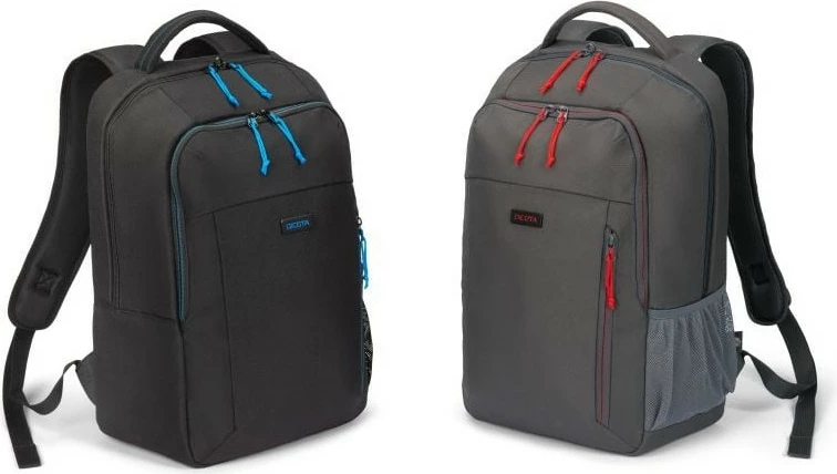 Nahrbtnik City DICOTA SPIN II, Unisex, 16", siv