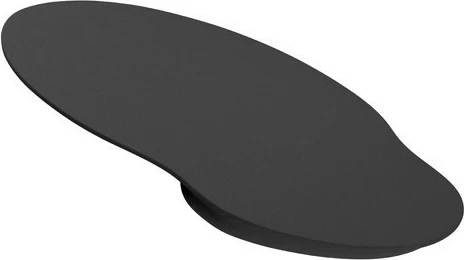 Ergonomski podloga za miško 2 v 1 Natec Chipmunk, črn