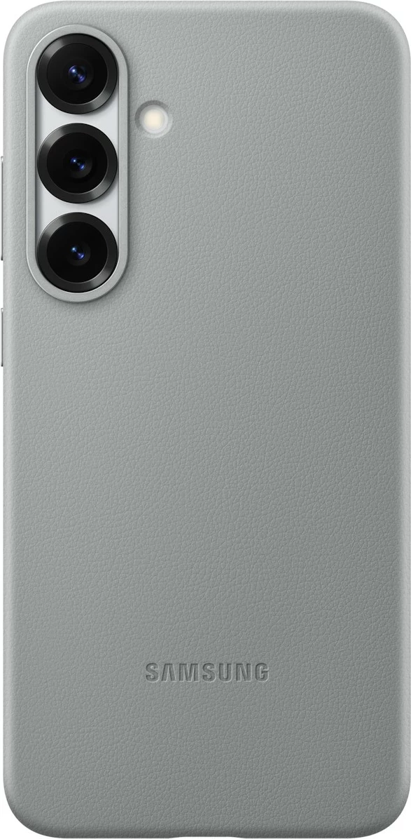 Ovitek za Samsung Galaxy S25+, 17 cm (6.7"), sintetično usnje, siv