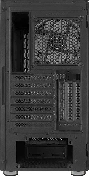 Namizna ohišje PGS Graphite-G-BK-v2 FRGB, Aerocool, črno