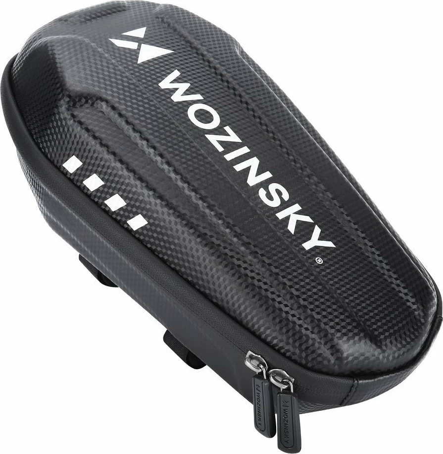 Torba za krmilo za skiro Wozinsky WSB4BK, 3L, EVA, črna