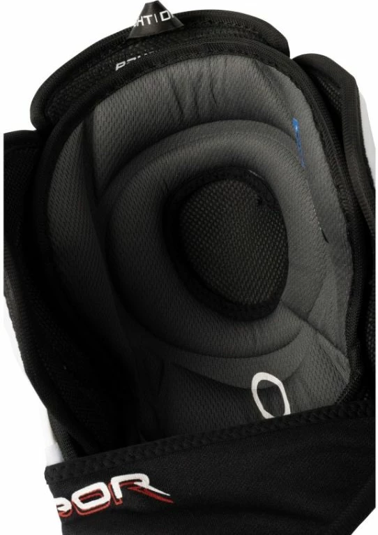 Ščitniki za goleni za otroke, črni, Bauer Vapor Flypro Jr