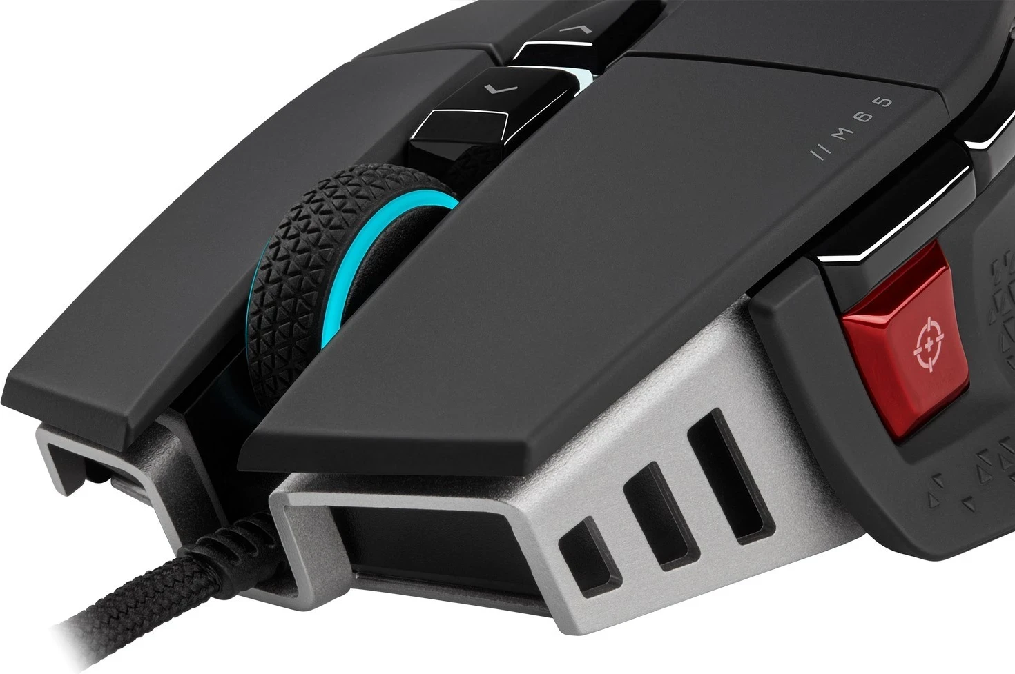 Maus visoke zmogljivosti Corsair M65 RGB Ultra, črn