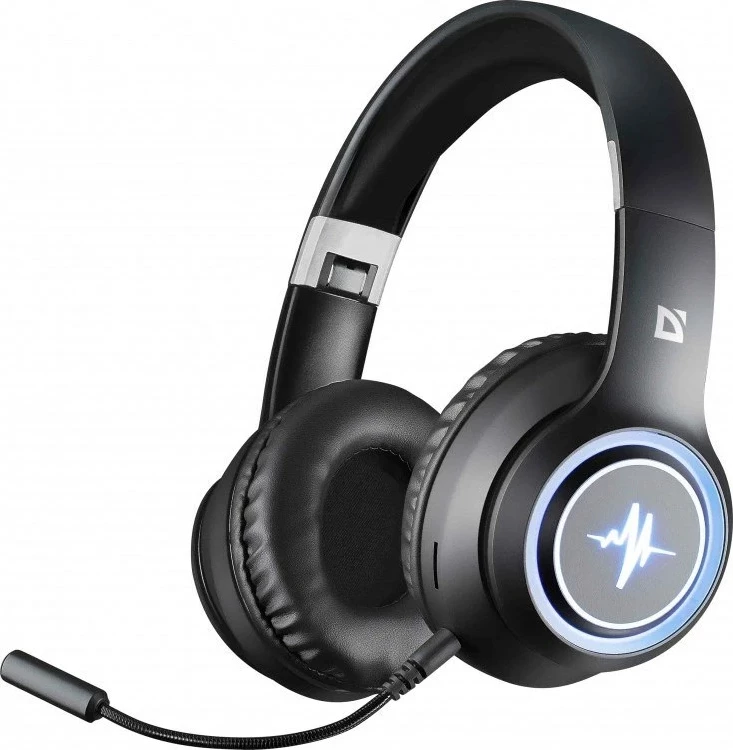 Brezžične slušalke z LED Defender Freemotion B571, črne